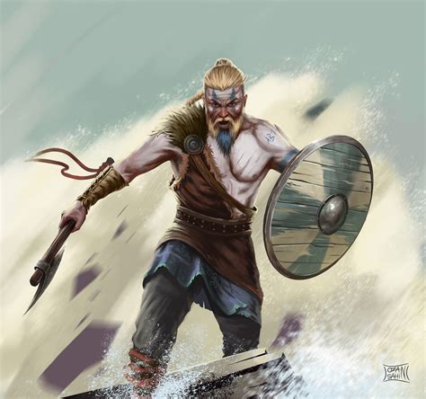 Viking Warrior Concept Art