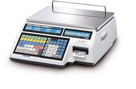 Cas Cl Receipt And Label Printing Scale Swia Australia