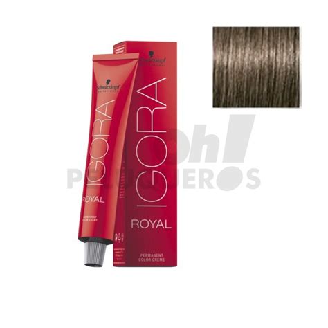 Comprar Schwarzkopf Igora Royal 6 1 Rubio Oscuro Ceniza 60ml Online