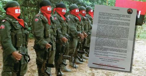 Eln Anuncia “paro Armado” En Toda Colombia Del 14 Al 17 De Febrero