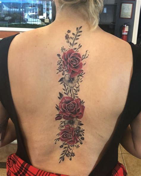 Flower Spine Tattoo Ideas That Will Blow Your Mind