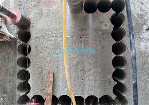 Diamond Concrete Coring Core Drilling Sonicon Construction