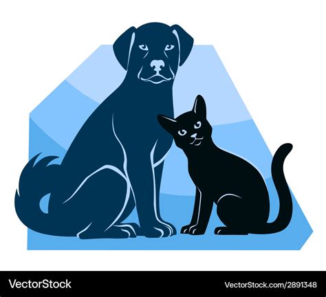 Dog And Cat Silhouette Svg