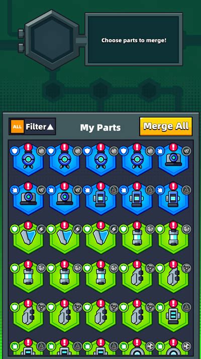 Survivor Io Tech Parts Guide How To Unlock Use Merge Get More