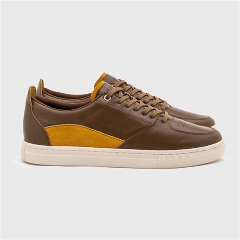 Jual Kalvert Alex Sepatu Sneakers Kulit Pria Breen Shopee Indonesia