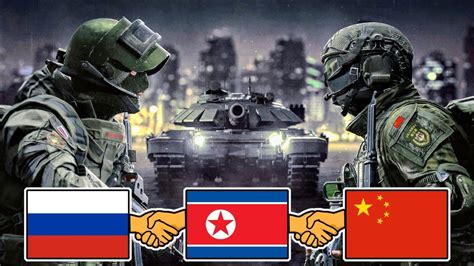 Qué tan Poderosas serían Rusia China y Corea del Norte Unidas YouTube