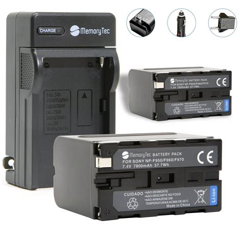 Bateria NP-F950/960/970 para câmera digital e filmadora Sony BC-V615 ...