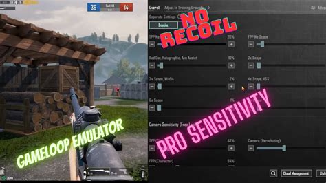 Pubg Mobile Emulator Sensitivity ADS SETTINGS No Recoil Pubg Mobile