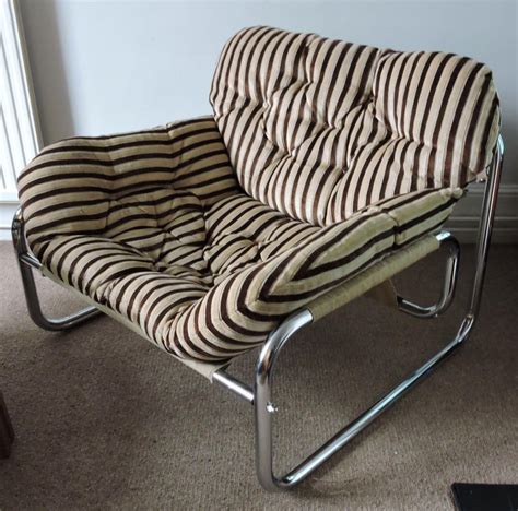 Upholstered Armchair By Swed Form 1970s Set Of 2 At 1stdibs