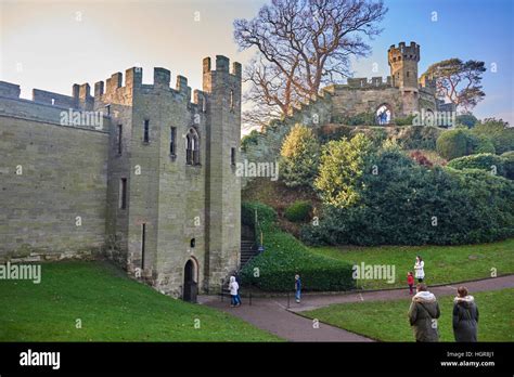 Warwick Castle Is A Medieval Castle Developed From An Original Built By