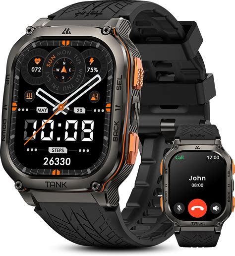 KOSPET TANK T3 Smartwatch 1 43Schermo HD AMOLED Orologio Smartwatch