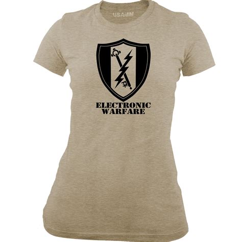 Women S Army Electronic Warfare Branch Insignia T Shirt Ebay