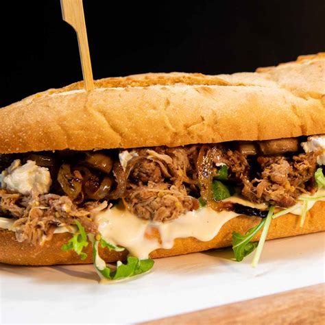 Gourmet Pulled Pork Sub Three Aussie Farmers