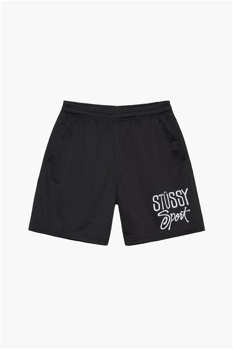 Stussy Mesh Short Sport Black Graduate Store En