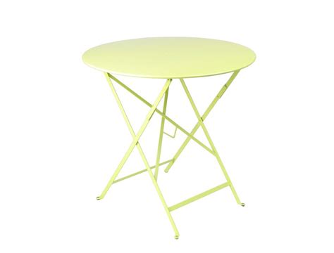 Mobilier Bistro Table Ø 77 Cm De Jardin Bistro Aluminum Patio