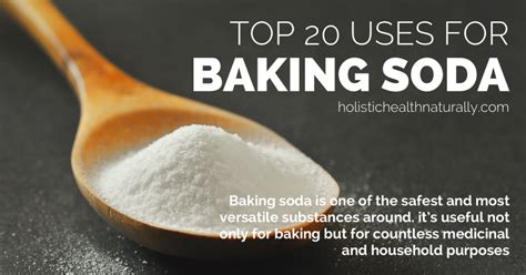 Top 20 Uses For Baking Soda Baking Soda