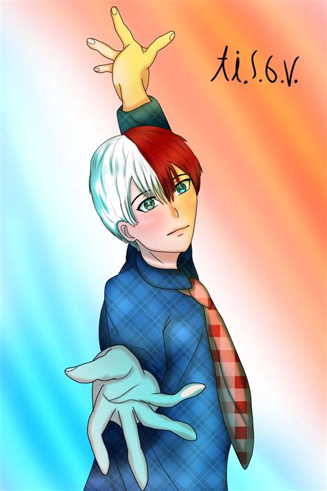 Shoto Todoroki Fanart By Sharelsan On Deviantart