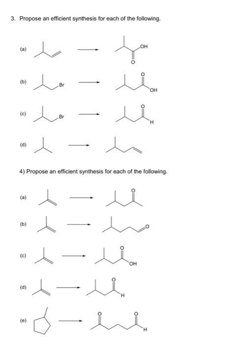 Solved 3 Propose An Efficient Synthesis For Each Of The Chegg