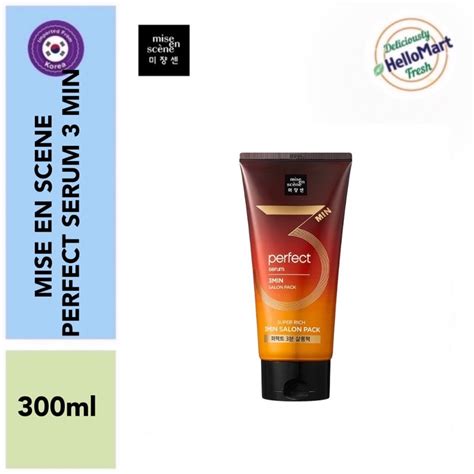 MISE EN SCENE Perfect Serum 3 Minute Salon Mask 300ml Shopee Malaysia