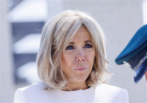 Photo Brigitte Macron Premi Re Dame Fran Aise Lors De La C R Monie