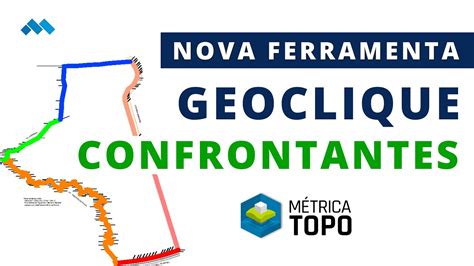 Nova Ferramenta Geoclique Confrontante Atualiza O M Trica Topo Youtube