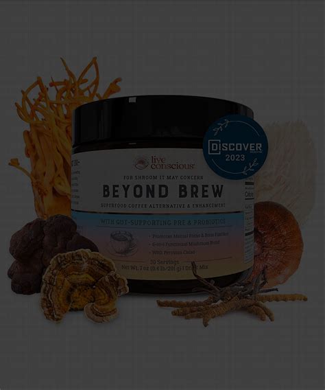 Beyond Brew Mushroom Superfood Coffee Prebiotics Probiotics 30