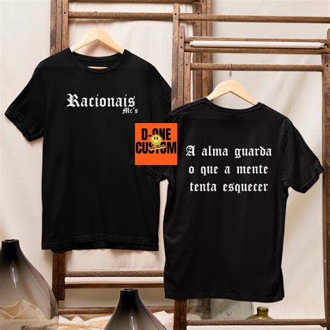 Camisa Blusa Camiseta Musica Rap Racionais Mcs Negro Drama Frase