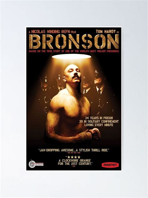 "BRONSON Movie Poster" Poster for Sale by -GodIsDead- | Redbubble