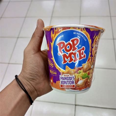 Jual Pop Mie Rasa Pangsit Jontor Pedas G Shopee Indonesia