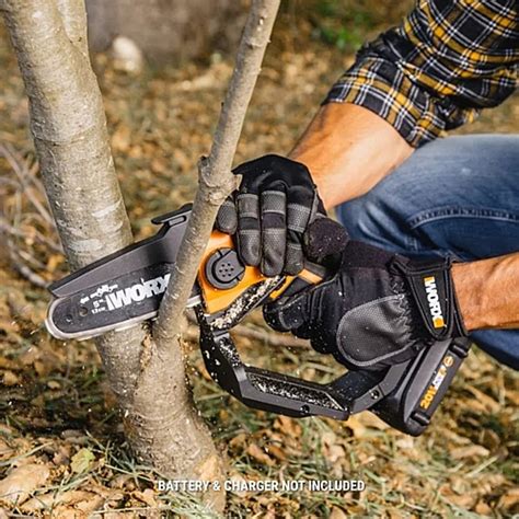 Worx V Cordless One Handed Pruning Saw Ah Kit Wg E Tools Wood