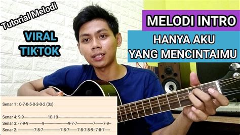 Tutorial Melodi Hanya Aku Yang Mencintaimu Ilusi Band Viral