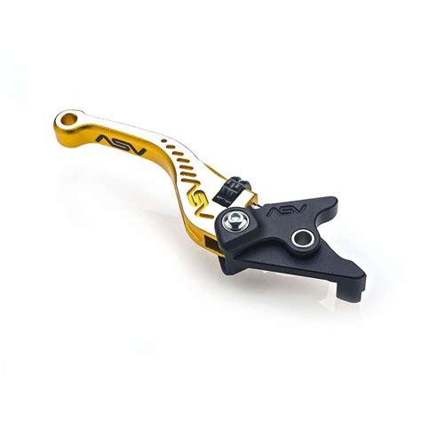 ASV C5 Brake Lever Short Gold Silver Kawasaki Ninja 1000 SX 2019