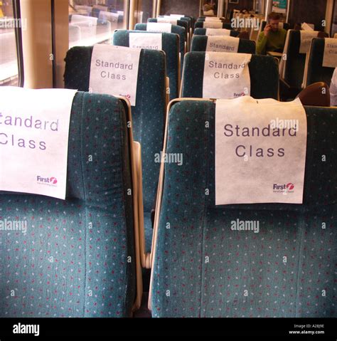 Standard Class Seats In Train Carriage Great Western Railway Stock