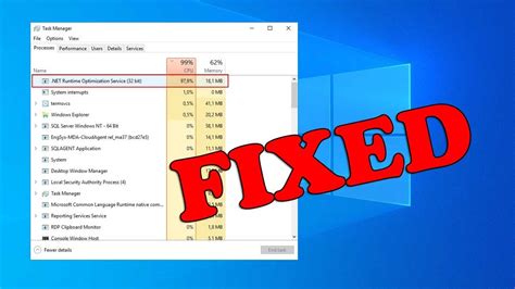 FIX NET Runtime Optimization Service High CPU Usage What Is NET
