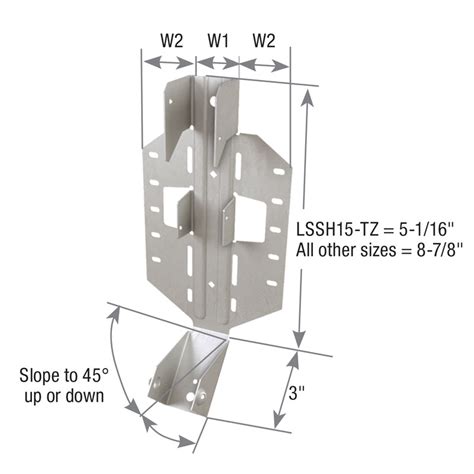 Lssh Series Mitek Residential Construction Industry