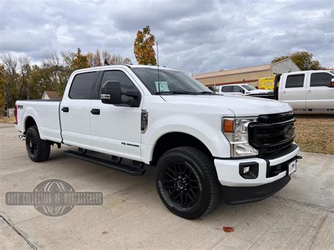 Used Ford F Super Duty Xlt Crew Cab Wd W Black Appearance