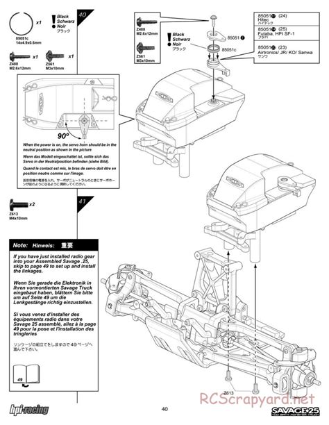 Hpi Manual Savage 25 832 • Rcscrapyard Radio Controlled Model