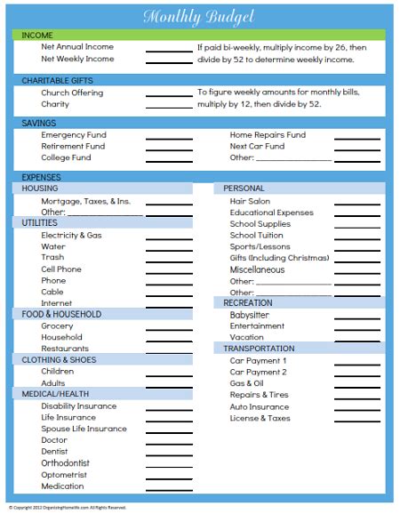 12 Monthly Budgeting Worksheets Free To Edit Download And Print Worksheets Library