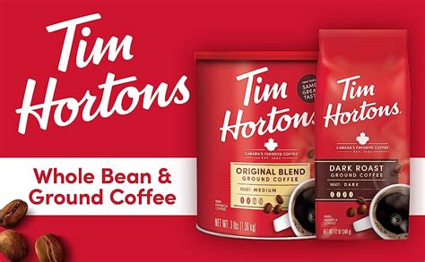 Amazon Tim Hortons Original Blend Medium Roast Ground Coffee