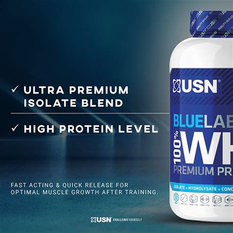 Usn Blue Lab Whey Strawberry 2kg Holland And Barrett