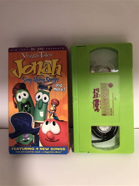 Veggietales Jonah Sing Along Songs Vhs Grelly Usa