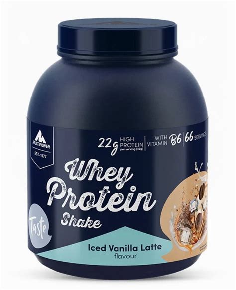 Multipower 100 Pure Whey Protein 2000 Gr Iced Vanilya Latte Proteiniste