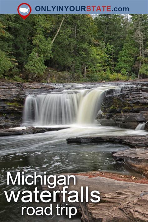 This Michigan Waterfall Road Trip Will Take You To 9 Scenic Spots In