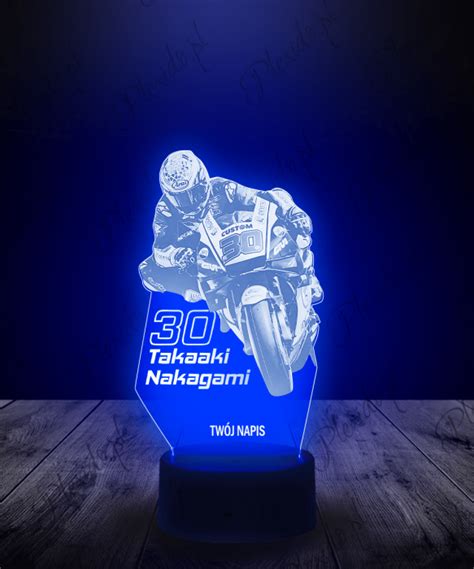 Lampka LED 3D Plexido Moto Gp Takaaki Nakagami Plexido Pl