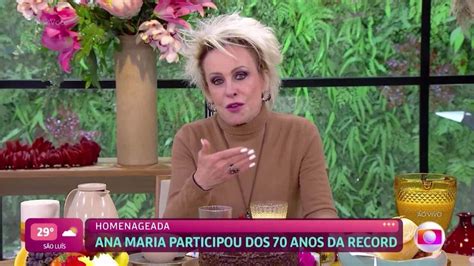 Ana Maria Braga surpreende ao revelar salário no início da carreira