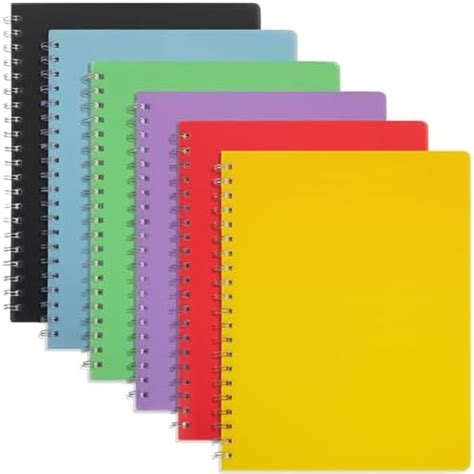 Amazon Eoout Pack Spiral Notebooks X Inches Sheets