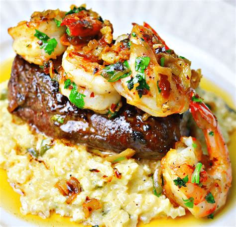 Surf And Turf Steak And Shrimp Recipe Dr Davinah S Eats