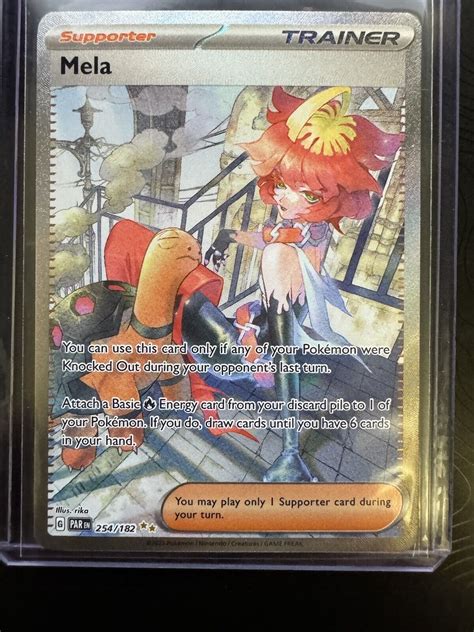 Pokémon TCG Mela Paradox Rift 254 182 Holo Special Illustration Rare eBay