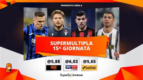 Pronostici Calcio Serie A Giornata La Schedina Vincente Di Oggi