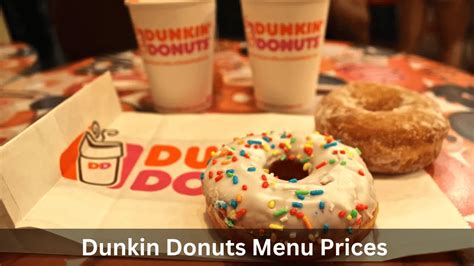 Dunkin Donuts Menu Specials Mavra Sibella